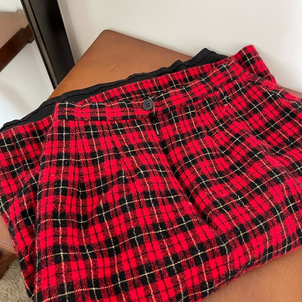 Pendleton Wool Classic Vintage Tartan Plaid skirt